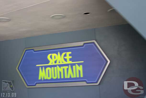 Space Mountain is re-opened