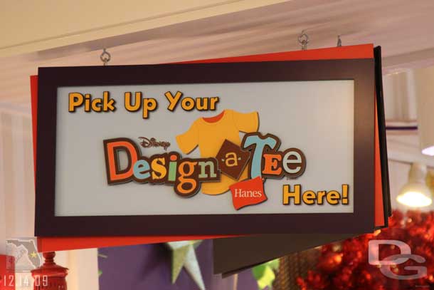 Design a Tee has taken over the far end of the store (closest to the bus stops)