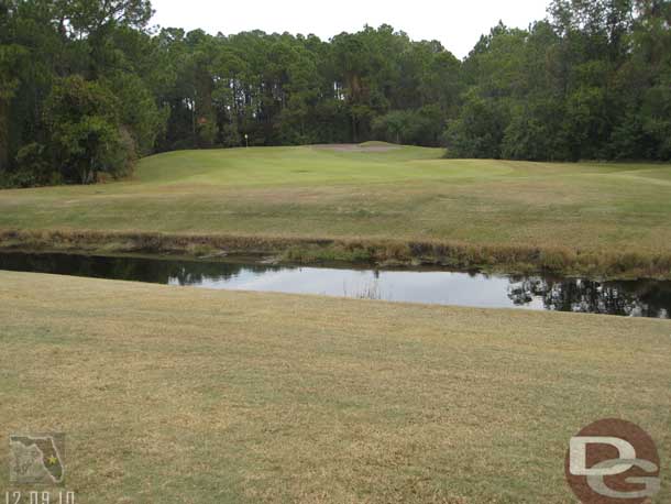 The water way that ate one of my golf balls..