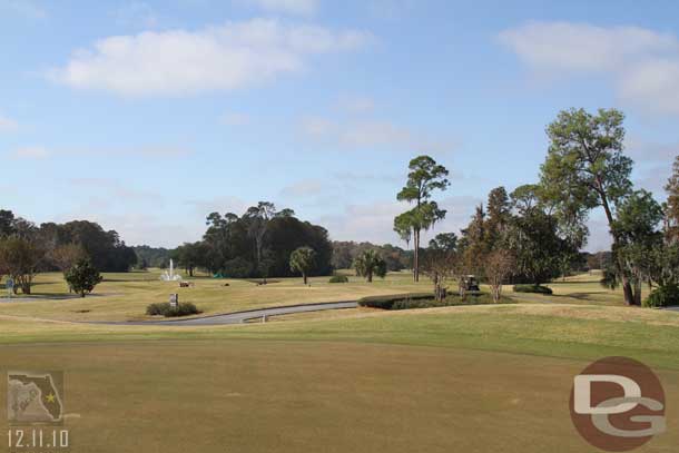 Looking off toward the 10th tee I think it was.