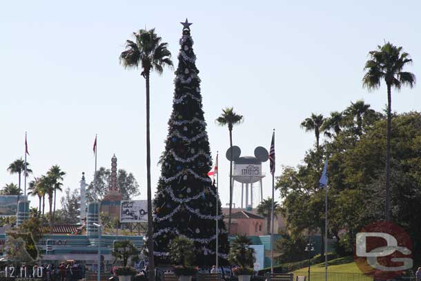 Too bad they no longer put the Santa hat on the tower.