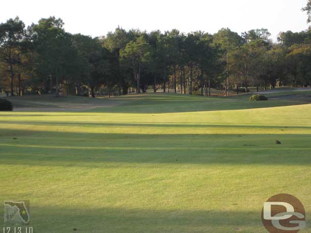 We start off this very cold morning at the Oak Trail course.  I did not take any pictures the first several holes due to the cold and just trying to warm up.