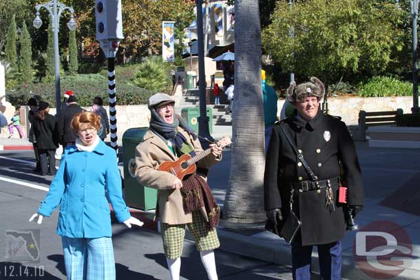 Some of the Citizens of Hollywood out interacting with the crowd.