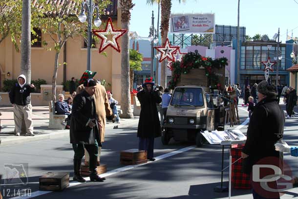 As we were exiting came upon the Hollywood Glee club.