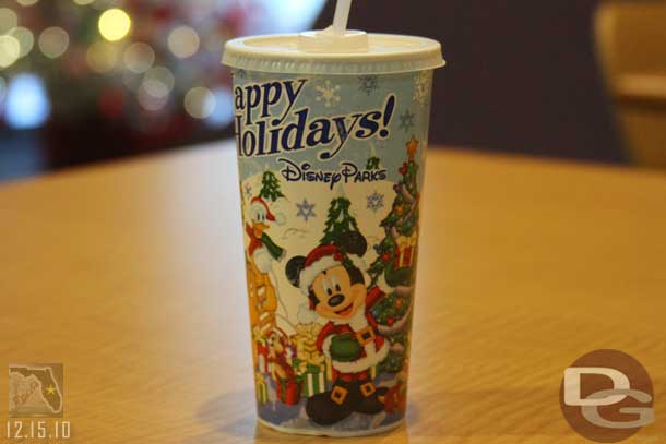 The holiday cups.