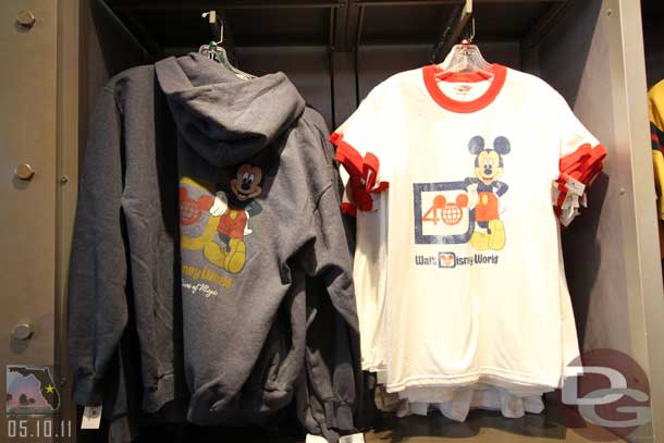 Some of the WDW 40th merchandise