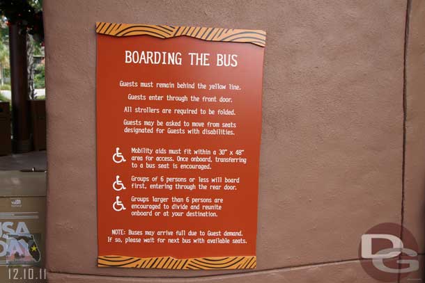 Their bus rules.