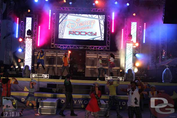 Disney Channel Rocks also uses the stage.