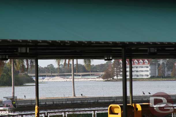 Looks like some earth movement over at the Grand Floridian villa site.