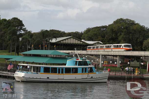 Heading to the TTC by Ferry.