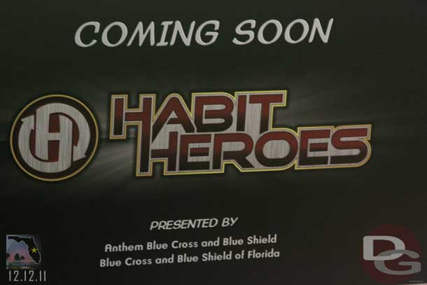 A new exhibit will be coming in 2012.