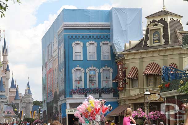 Made my way down Main Street.  The building work continues.