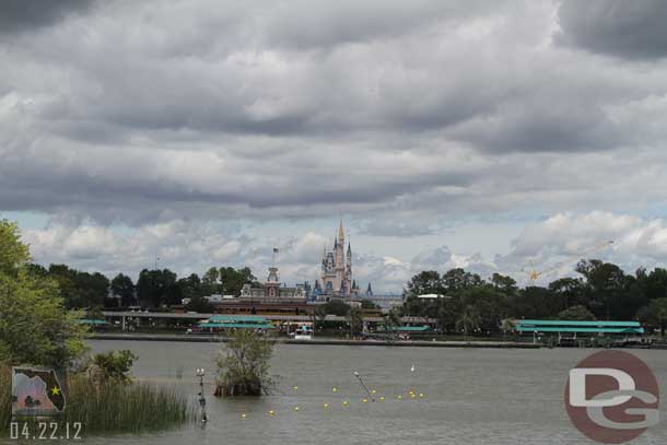 The clouds were rolling in again.