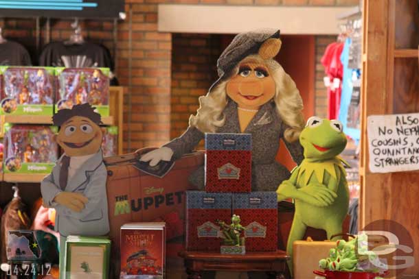 A quick look in the Muppet store.