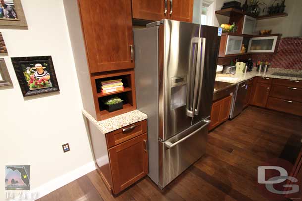 A closer look at the Kitchen area.