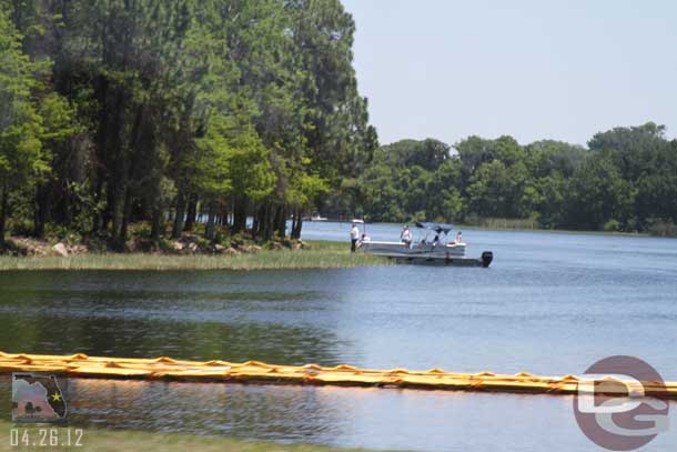 Saw this group out fishing on Bay Lake as we approached the Magic Kingdom.