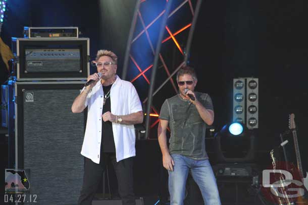 Chuck Negron formerly of Three Dog Night was the Flower Power concert performer this weekend.