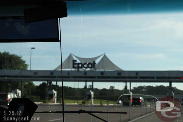 After checking in at the Riverside it was off to EPCOT to upgrade my pass and see what is going on.