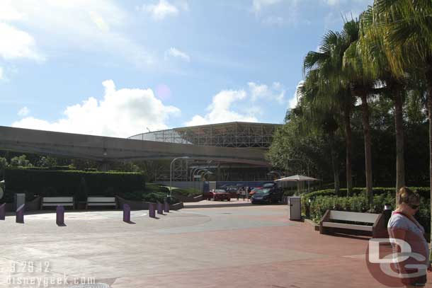 Looking toward Test Track.