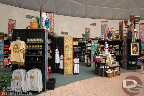 The gift shop.