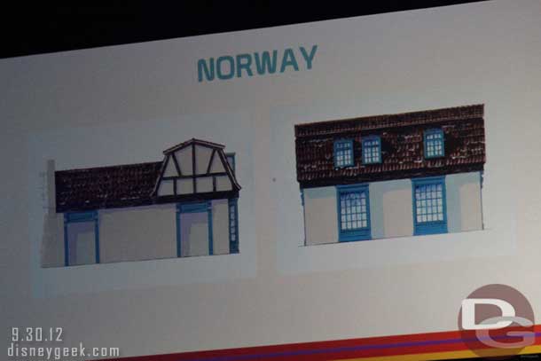 Some early Joe Rhode work (he later went on to projects such as Animal Kingdom and Aulani), the restrooms for Norway.