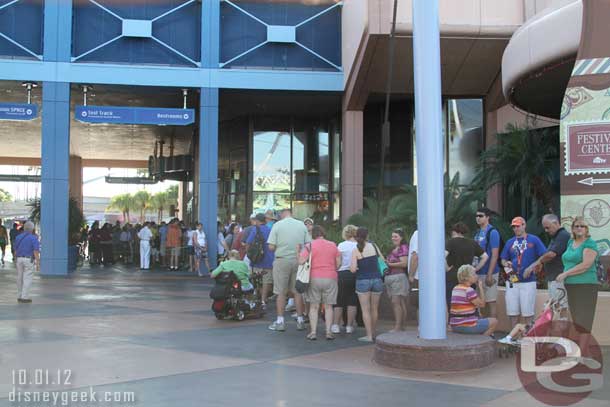 The line continues.