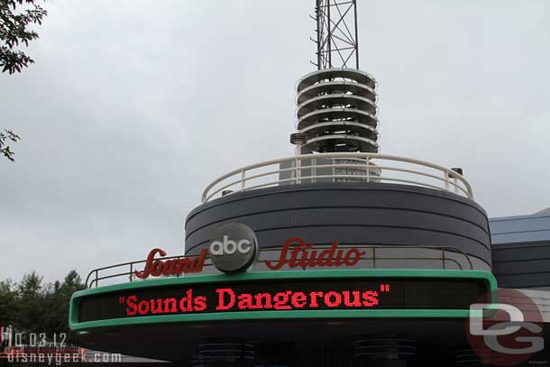 Why do they still advertise Sounds Dangerous.. does it ever run?  Guess during the very busy times it may.