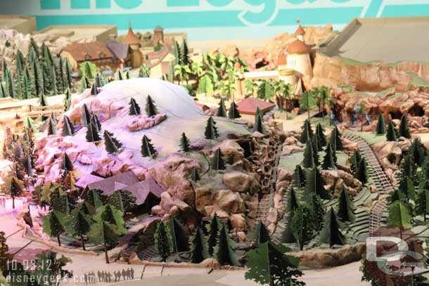 A look around the model (in case you missed my D23 pictures, which are still posted if you wanted to see them in the D23 section disneygeek.com/d23)