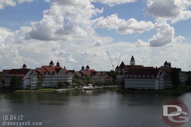 These cranes for the Grand Floridian DVC work.