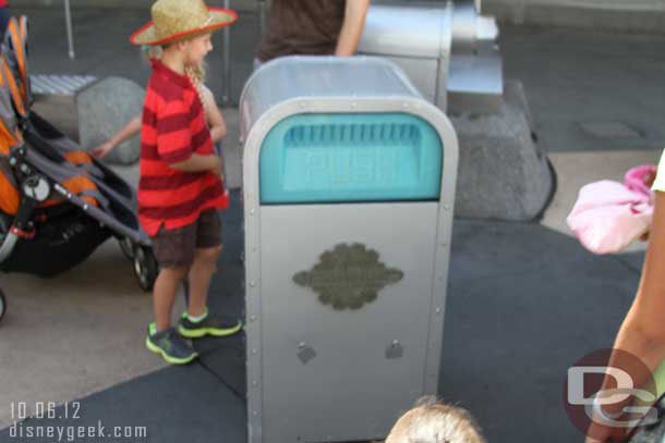 Push was out in Tomorrowland.