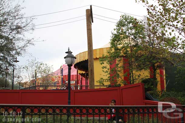 Pulling into Storybook Circus