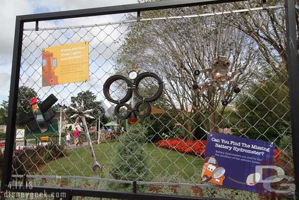 What do you think of the Flower and Garden inspired car displays?   Wonder if any will make their way to Cars Land??