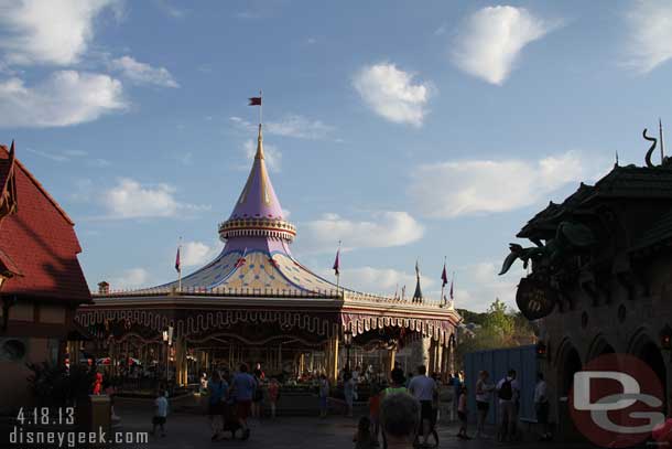 Entering Fantasyland.