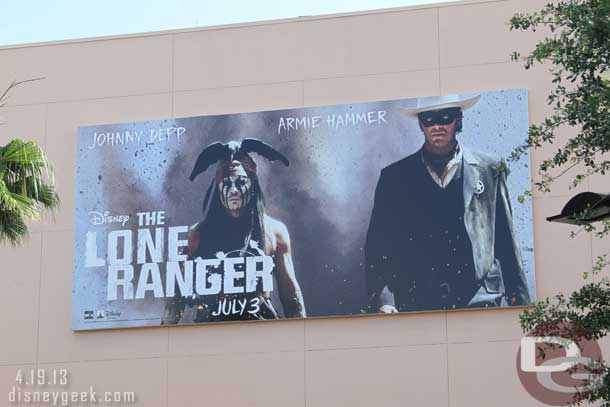 Lone Ranger billboard.