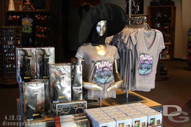 Oz merchandise in the AFI showcase area.