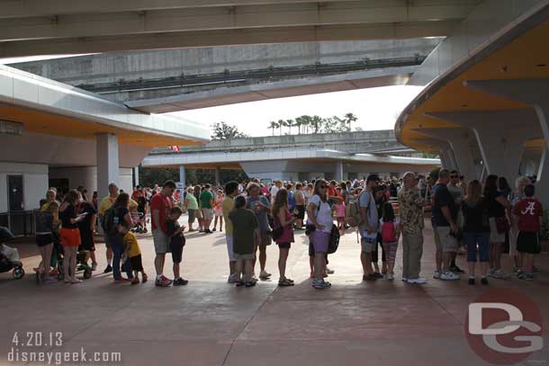 Healthly lines across all the entrances.