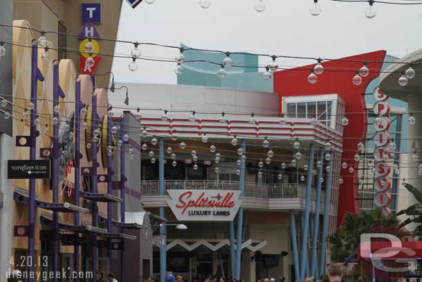 Somehow I managed to stop at Downtown Disney three times this trip and this was the closest I got to Splitsville... maybe next trip.