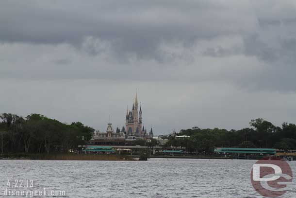 We went round trip on the monorail and returned to the TTC to take the ferry to the Magic Kingdom.