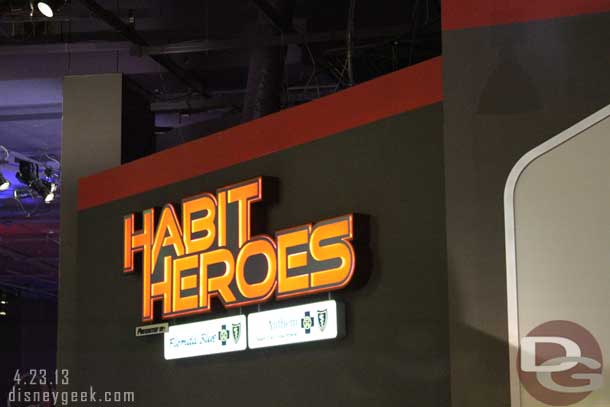 The Habit Heros area has opened since my last visit.  I opted not to stop this trip.