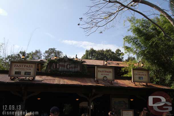 Time to experience the Jingle Cruise.