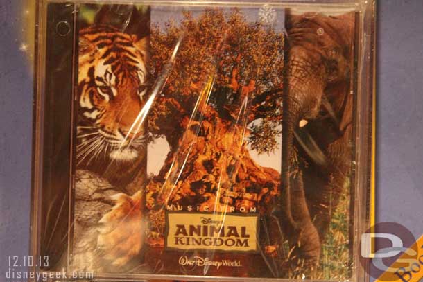 The music from the Animal Kingdom.