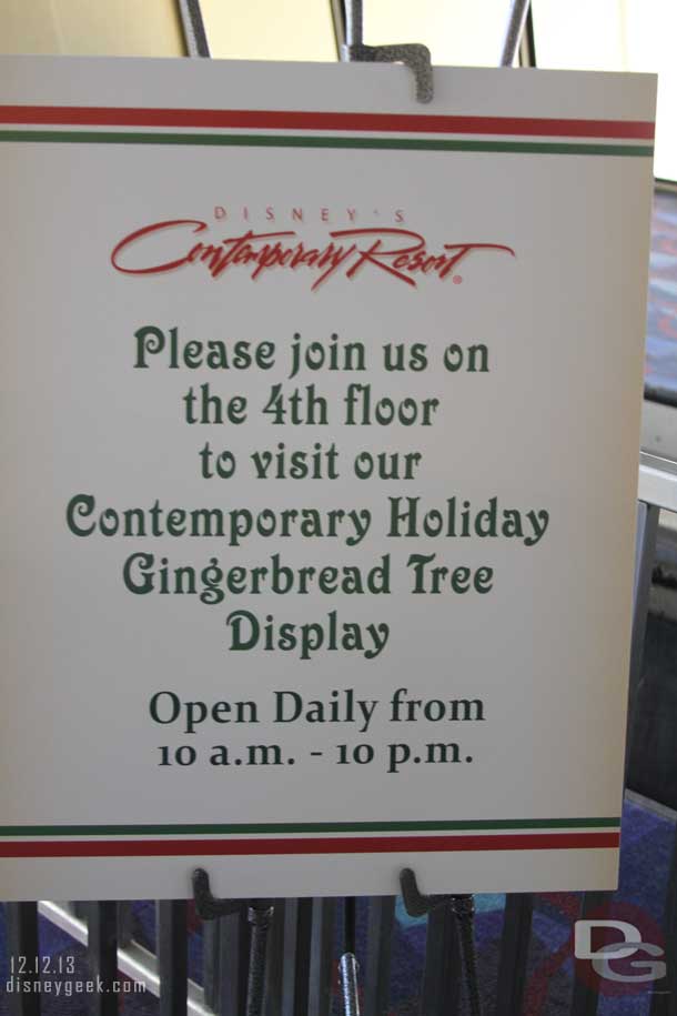 Stopped by the Contemporary to check out this years gingerbread display.