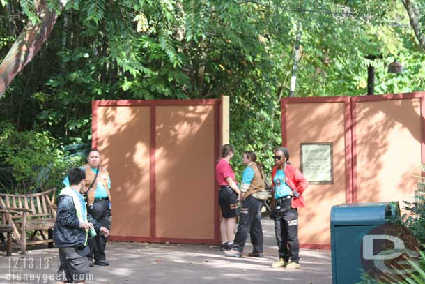 Kali Rapids were closed for some annual work.  They were doing some testing today in preparation to open soon.