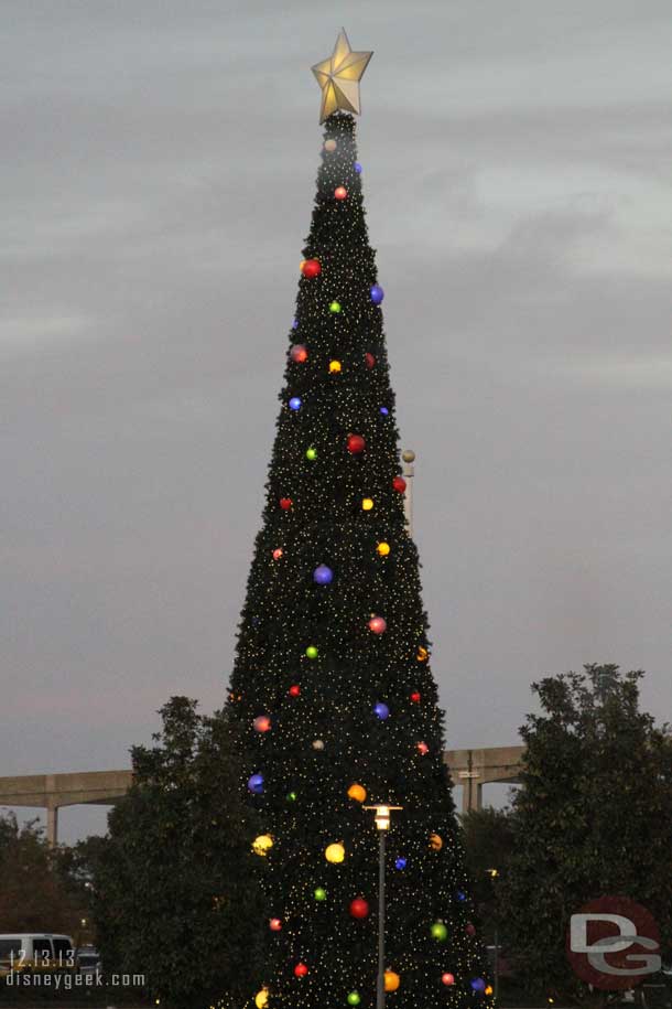 Passing the Contemporary Christmas Tree