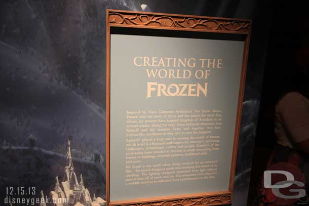 Now a series of pictures looking around the exhibit inside.
