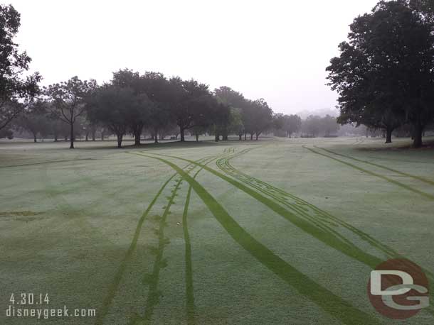 Looking back up the 4th fairway.  FYI the fourth hole is a 324yard par four.  I want to say it played about 300 for us but I do not remember exactly where they had the tees.