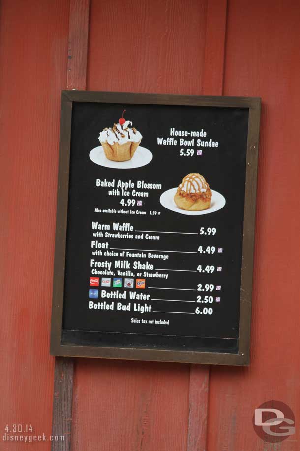 Some snacks in DinoLand