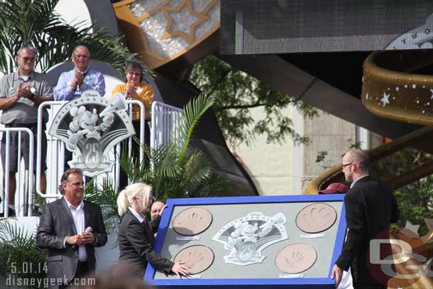 A look at their hand prints.