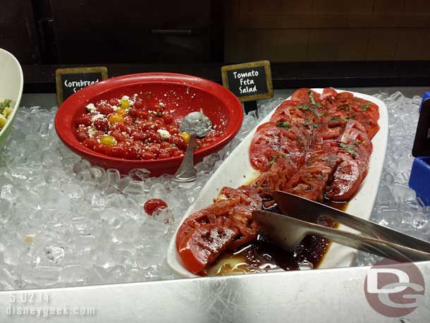 A look around the Trails End dinner buffet