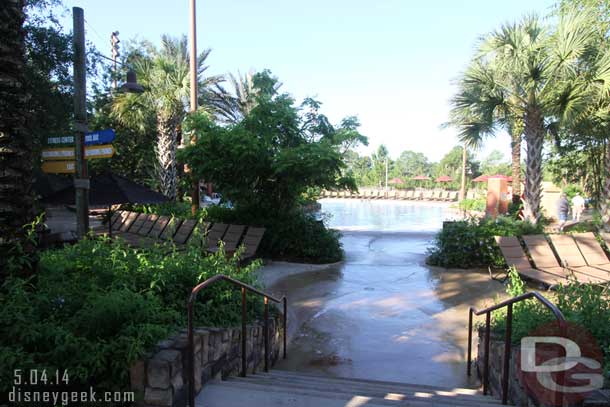 Heading down to the Samawati Springs Pool.